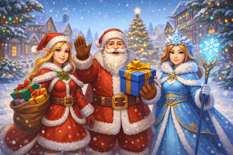 Now you know what Santa looks like